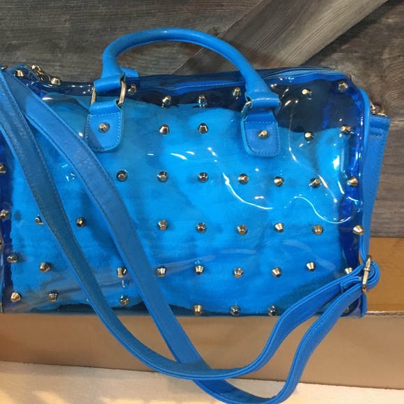 Clear purse bag holographic crossbody bag - Picture 2 of 5